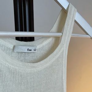 Wilfred Linen Ribbed Tank